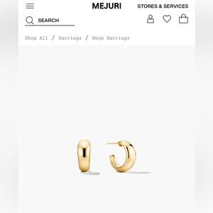 Mejuri Dôme Hoops